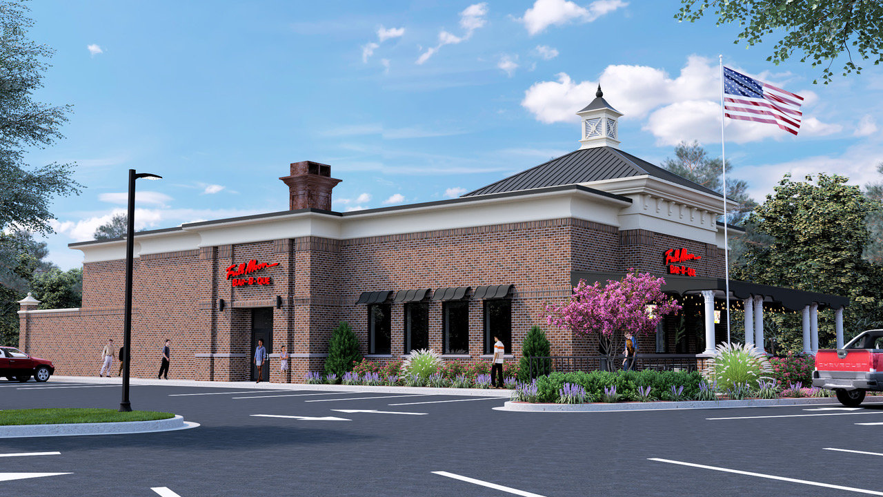 Full Moon Bar-B-Que is opening a new restaurant in Madison at the Crawford Farms Development on Main Street. The restaurant is expected to open next summer.